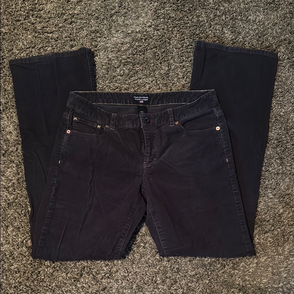 Ralph Lauren Gray Cordory Denim Jeans